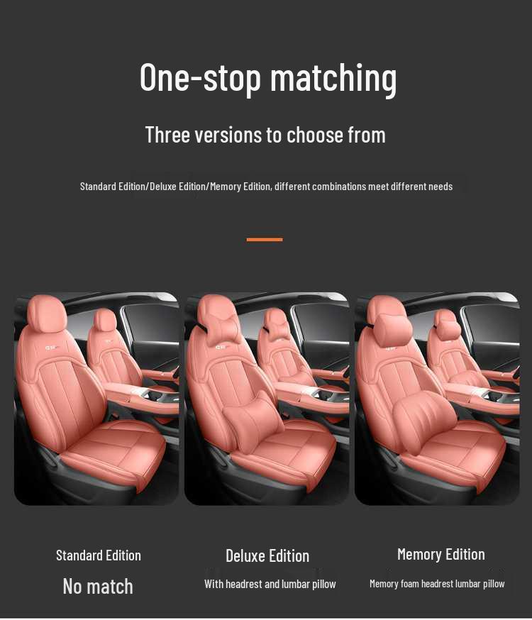 Fourth Gen Changan CS55 PLUS Seat Covers: 26 Model-Compatible, Fully Enclosed, Four-Season Car Seat Cushions.