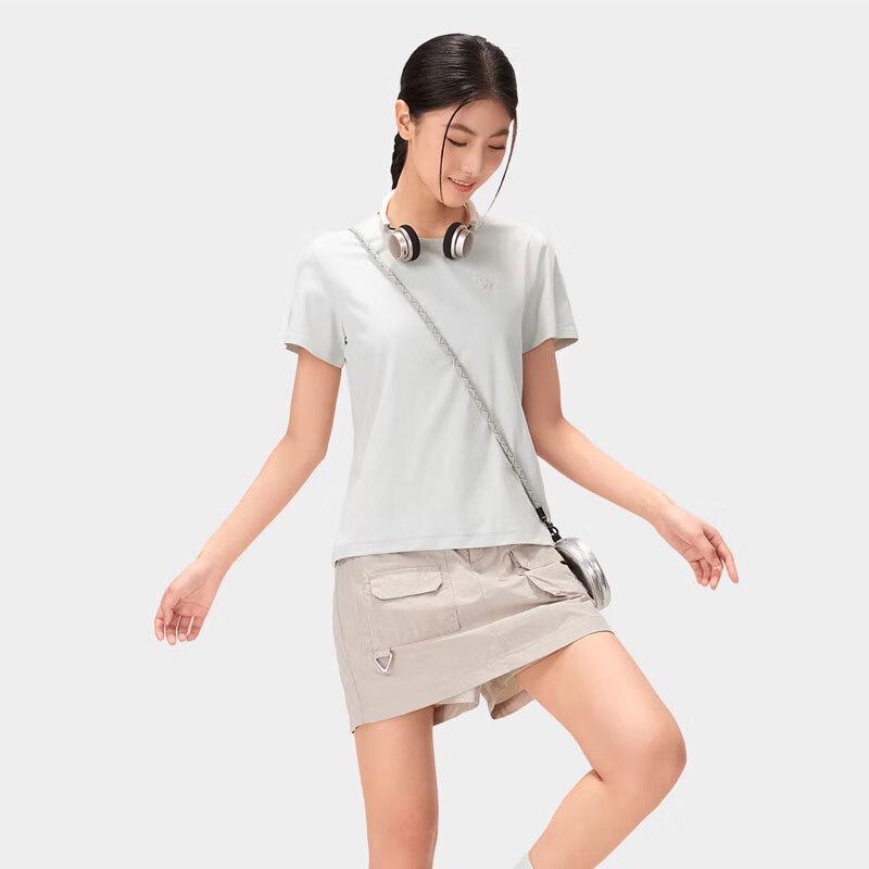CAMEL Women s Short Sleeve Crew Neck Breathable Quick Dry T-Shirt XL