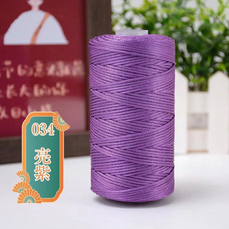Mercerized Ice Hemp Thread 100G Shaft Medium And Thin Hollow Thread Sun Hat Shoes Crochet Hand-Woven Thread Full Free Shipping