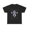 Men's and Women's T-shirts Astronaut Weight Lifting