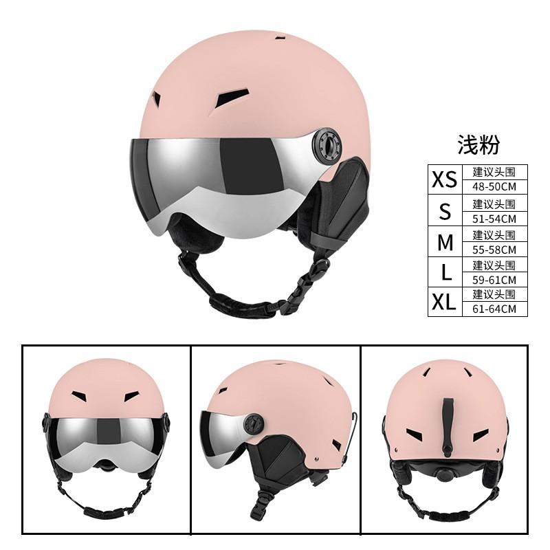 Unisex Ski Helmet Cover With Visor Adults Kids Winter Outdoor Snow Sports Safety Gear
