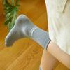 NMOO.OU S36_NMOU MUJI SOCKS_charcoal