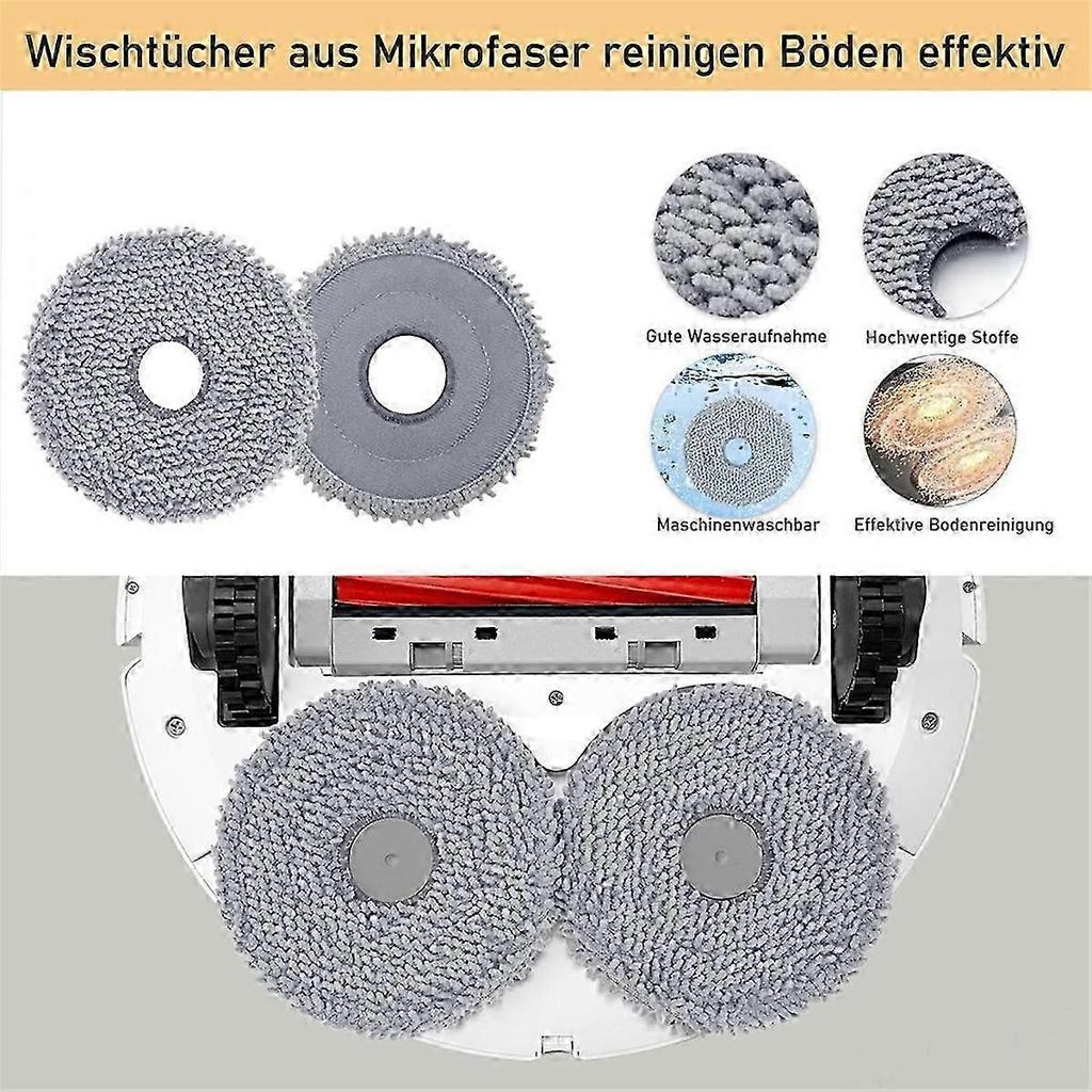 For Qrevo S/QRevo Pro/QRevo MaxV Main Side Brush Hepa Filter Mop Cloth Dust Bags Robot Vacuum Clean