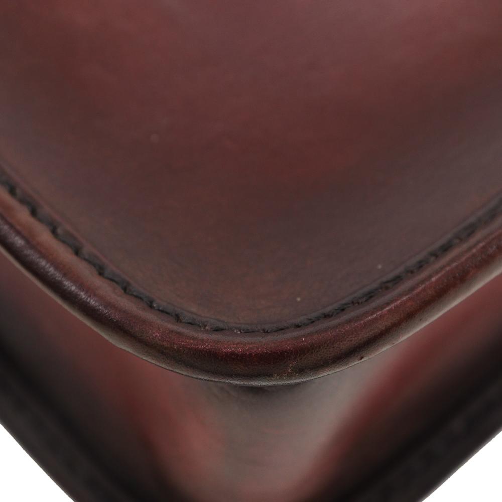 Berluti Anjoule Gulliver Handbag 2WAYShoulder Bordeaux Calfskin mens Used