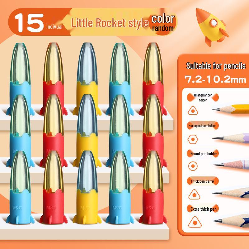 Pencil Cap & Sleeve - Protective Extendable Cover for Students & Beginners