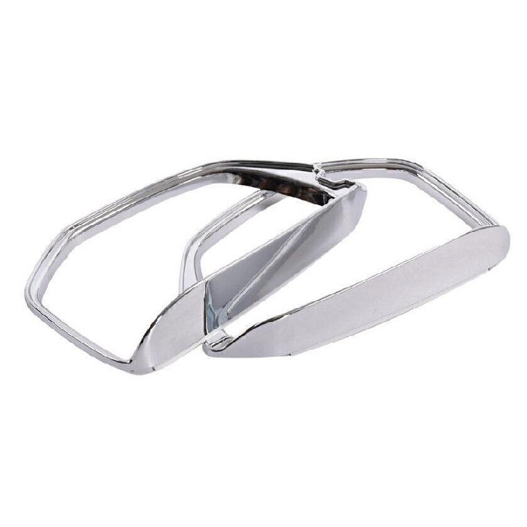 For Honda Civic 10th 2016-2021 ABS Chrome Rear View Mirror Rain Eyebrow Trim