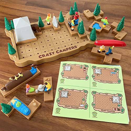 Bornelund Popular Playthings Crazy Camp Puzzle (Ages 8 and Up) PPT70211