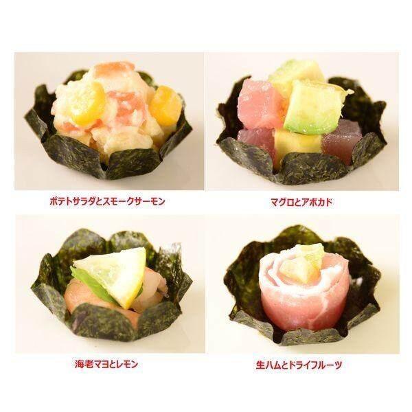 Niconico Nori Edible Seaweed Cups 16 Sheets