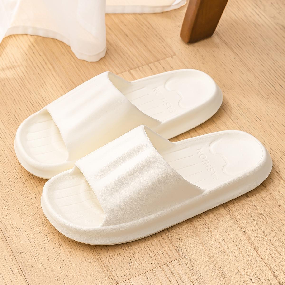 Squishy EVA Non-Slip Bathroom/Indoor Shower Slippers 36-37 белый