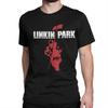 Men Women's Music Band Linkinparks Logo T Shirts Rock Pure Cotton Clothes Short Sleeve Round Collar Tee Shirt Gift T-Shirts