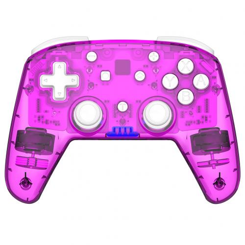 Transparent Wireless Bluetooth Vibration Game Handle Controller Gamer Console for Switch Pro Game console accessories