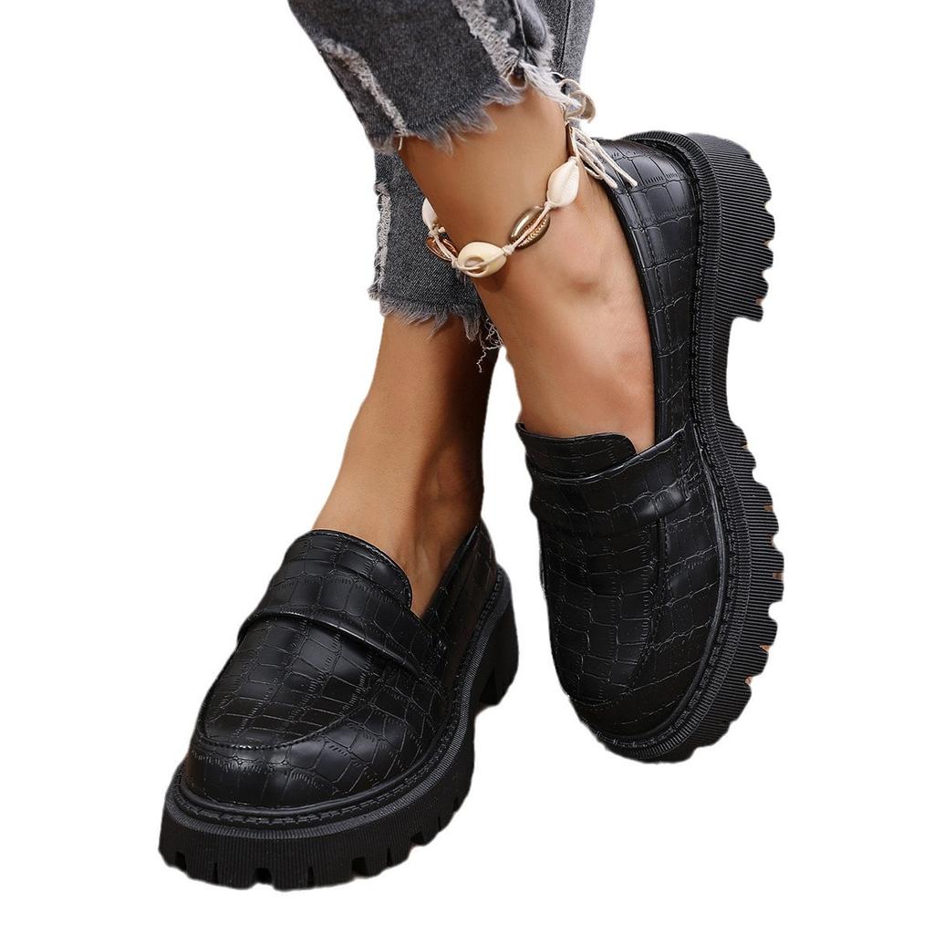 Fashion New Japanese Style College Student Shoes Cosplay Lolita Shoes for Women/Girl Fashion Black/Coffee Uniform Platform Shoes 2024