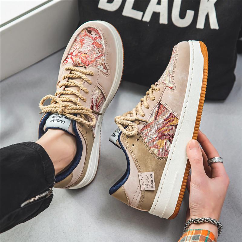 Autumn and winter black casual board shoes Air Force Sports No. 1 black kitchen trendy shoes winter