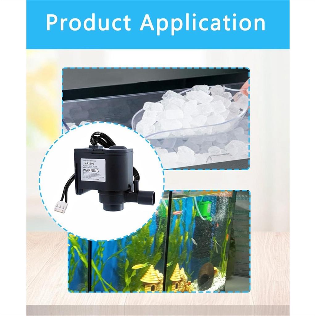 BHBL AP1200 AC120V Ice Maker Water Pump Fits for HZB-30F,HZB-38F,HZB-32,HZB-45,HZB-65,HZB-90,HZB-120,HZB-160 Ice Maker