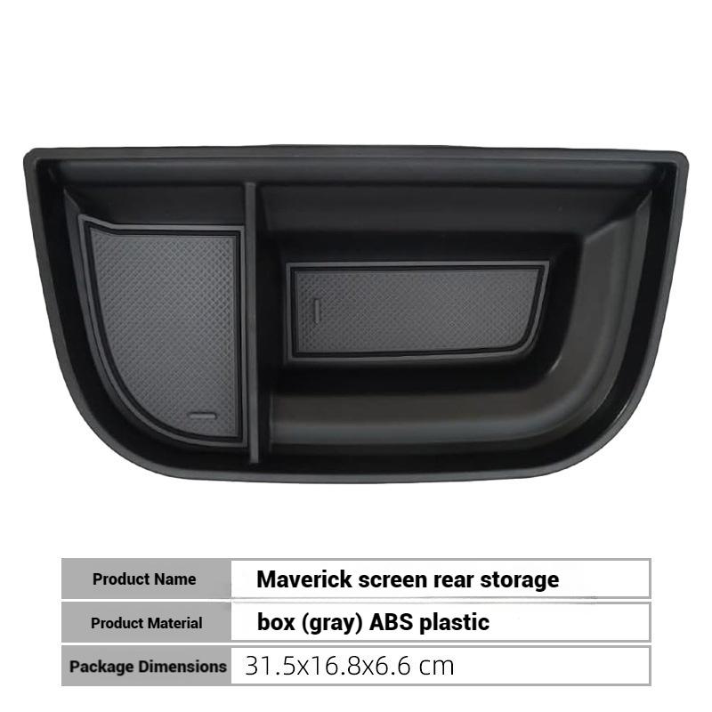 

Центральная консоль, лоток для приборной панели, ящик для хранения, органайзер для приборной панели, аксессуары для салона для Ford Maverick 2025 2025 2025, вставка для приборной панели серый