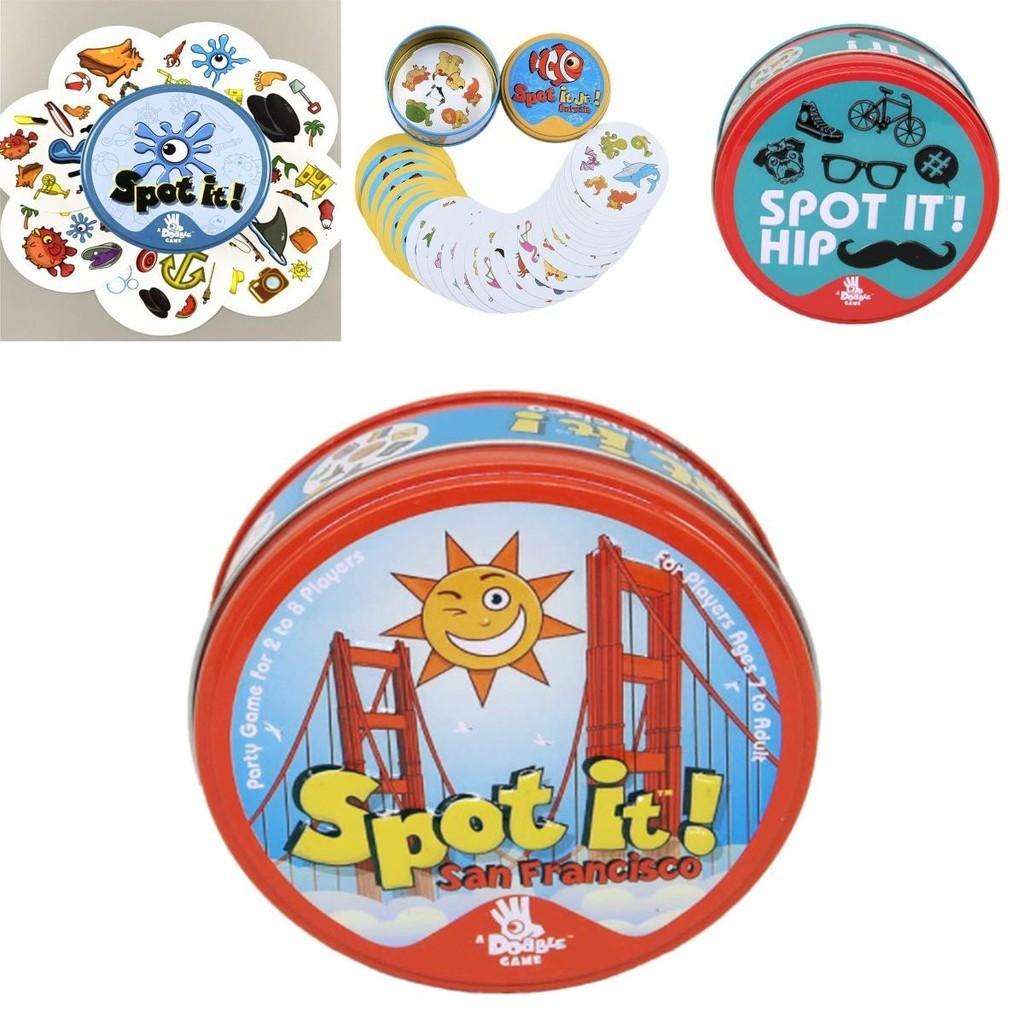 Dobble Spot It Game Cards For Addictive Family Fun And Quick Visual Challenges