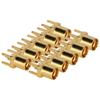 10Pcs MMCX KE Connector Solder Female 4 Pin for PCB Earphone Cable Repair Upgrade Parts