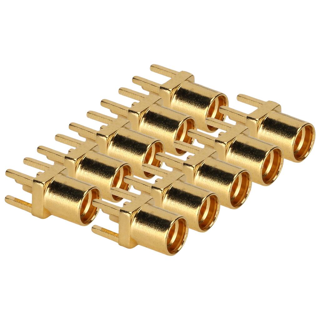 10Pcs MMCX KE Connector Solder Female 4 Pin for PCB Earphone Cable Repair Upgrade Parts