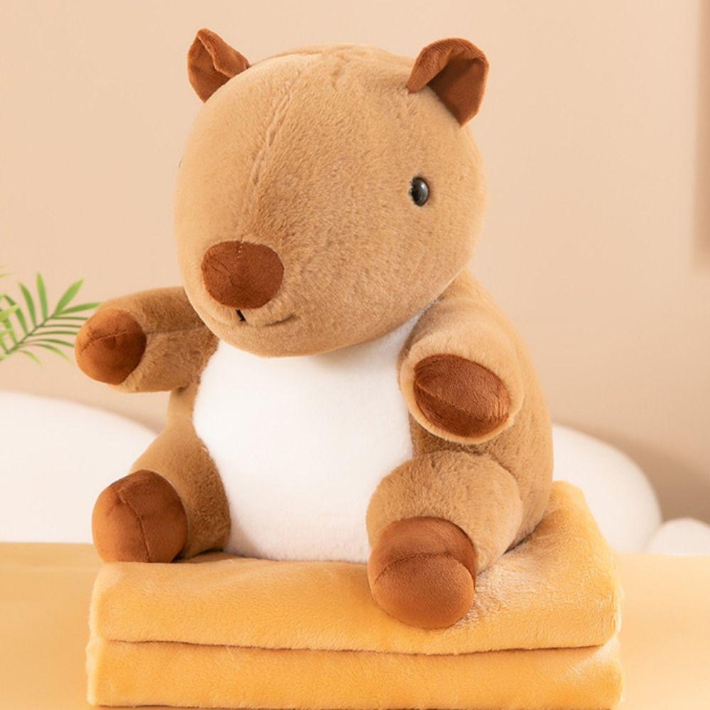 Cute Doll French Fries Capybara Plush Toy Simulation Capybara Plush Doll  Birthday Gift