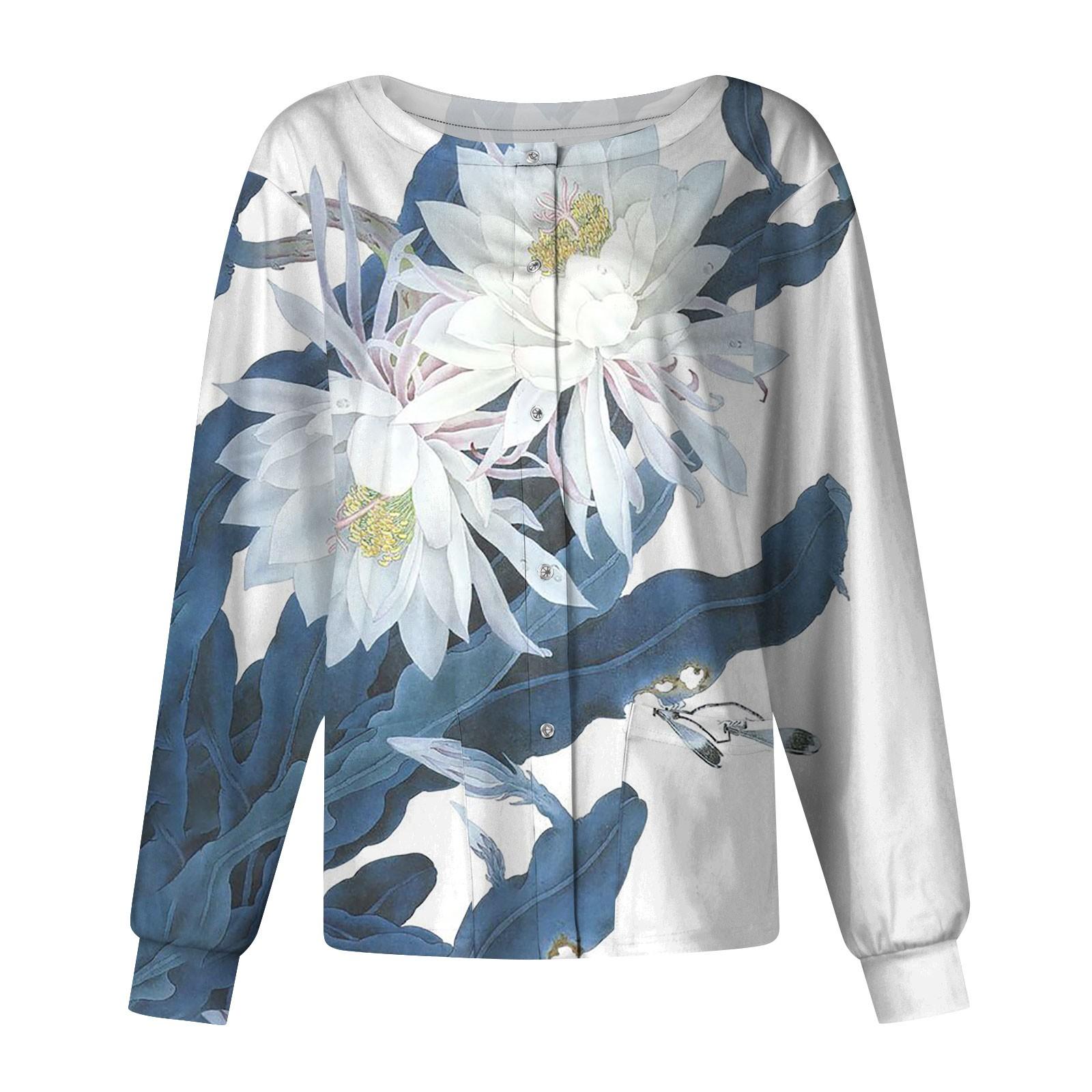 

Женский однобортный защитный комбинезон с длинным рукавом и карманом, рабочий воротник-стойка, кардиган, куртка, топ S