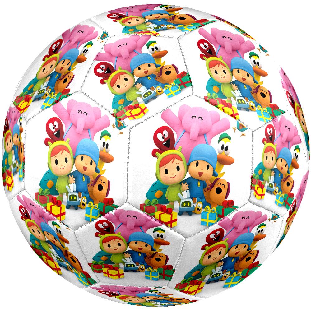 Pocoyo Theme Size 5 Soccer Ball, Suitable for Both Indoor and Outdoor Matches, a Gift Suitable for Everyone.