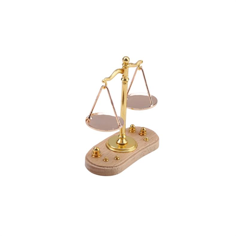 Vintage Doe-het-zelf Handgemaakte Bureau Ornament Accessoires Balansschaal Gewicht Slinger Display Decoratie