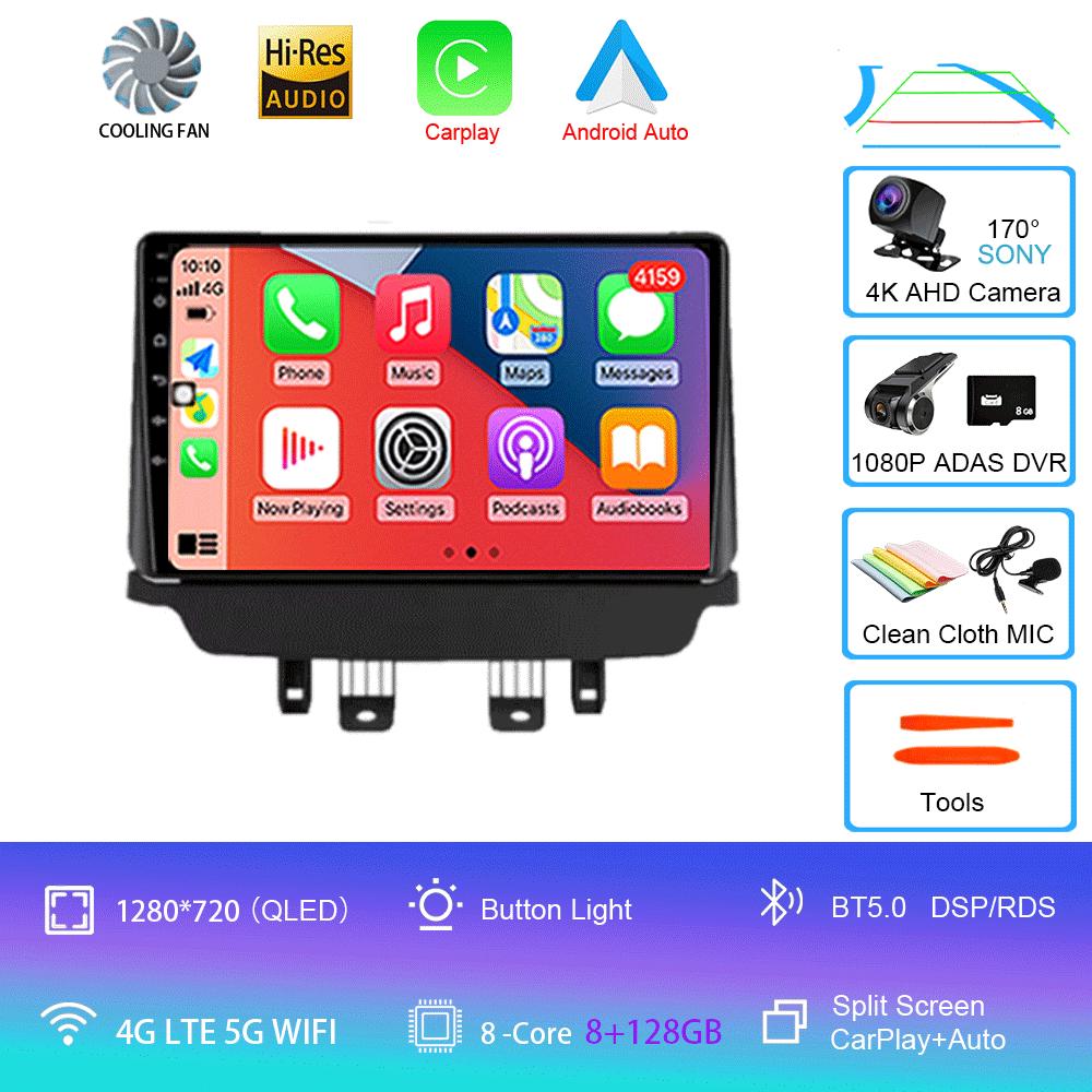 Android 14 Car Radio For Mazda CX-3 CX3 2 DK 2014 - 2021 Navigation GPS Multimedia Player WIFI Stereo Video BT Wireless Carplay