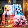 Five Nights Party Blanket Flannel Throw for Sofa, Indoor, Camping, Living Room, Office, Chair, And Bed Soft Birthday Gift