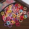 50Pcs Women S Seamless Thumb Ring Hair Ties Bagged Ponytail Holders With Compact Elastic Bands For Diy Simple Fashion Hair Cord