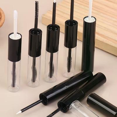 Doppelseitig leere Mascara-Tube, Eyeliner-Tube, Lipgloss-Tube mit Applikator, Wimperncreme-Behälter, Lippenstift- und Lippenbalsam-Tube aus Kunststoff