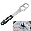 Stainless Steel Freewheel Wrench Ergonomic Handle MTB Gear Wheel Fixing Tool  MTB Gear Fixing