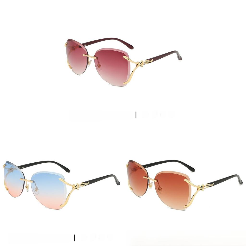 Ladies Fashion Sun Glasses With Uv400 Protection And Pink Lens For Travel And Casual Wear
