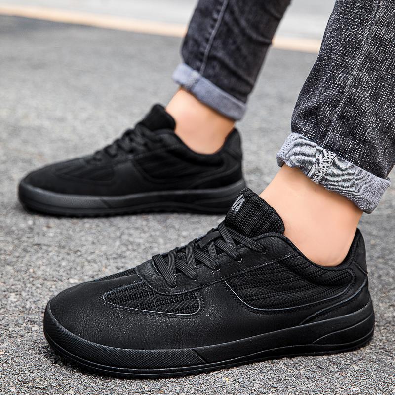 Modische Herren-Sneaker mit breiter Zehenpartie und flachem Boden, bequem, atmungsaktiv, verbesserte Version des klassischen Dequan Schuhs