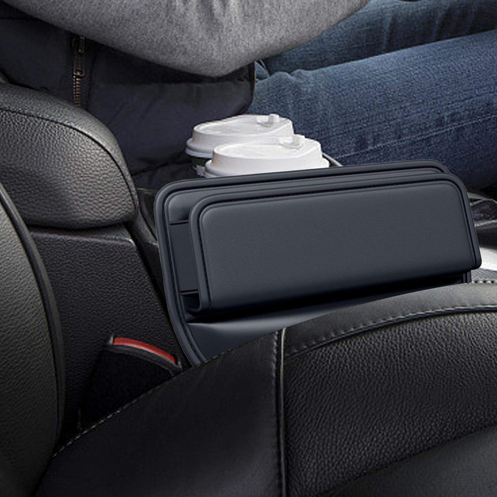 

Автомобильный ящик для хранения вещей, органайзер, держатель для телефона, заполнение щелей против царапин чёрный