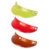 Motorcycle Helmet Visor Peak Vintage Visor Peak for 3/4 Helmets Spare Parts Sun Protection & Waterproof Helmet Visor Protector