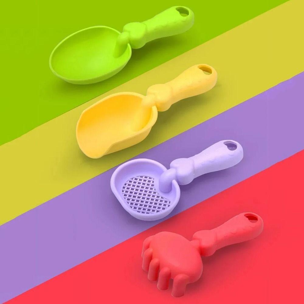 1 Set Plastic Beach Sand Play Toys Snow Shoveling Sand Molds Tools  Sand Beach Game
