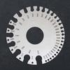 0-36 Round Awg Swg Wire Gauge Thickness Ruler Gauge Diameter Stainless Steel Measurer Tool