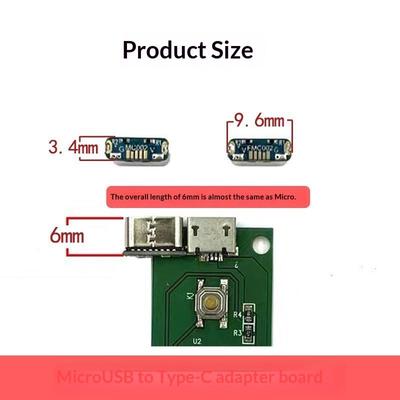 M85K USB-Anschluss Typ C USB 2.0 Datenübertragung Daten Stromadapter DIY Reparatur Adapter Modifikationszubehör