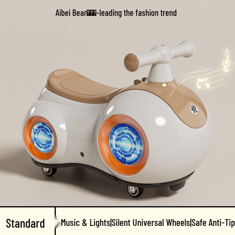 Celebritami schválené chodítko a balanční kolo pro miminka: Tiché, protipádové twist auto pro děti ve věku 1-3 roky