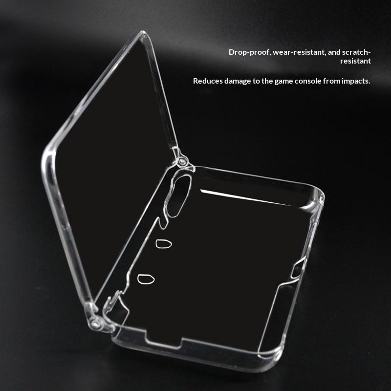 1Pcs Dust And Scratch Resistant Protective Cover Split Type Hard Protective Case For New 2Ds Ll Xl Crystal Case