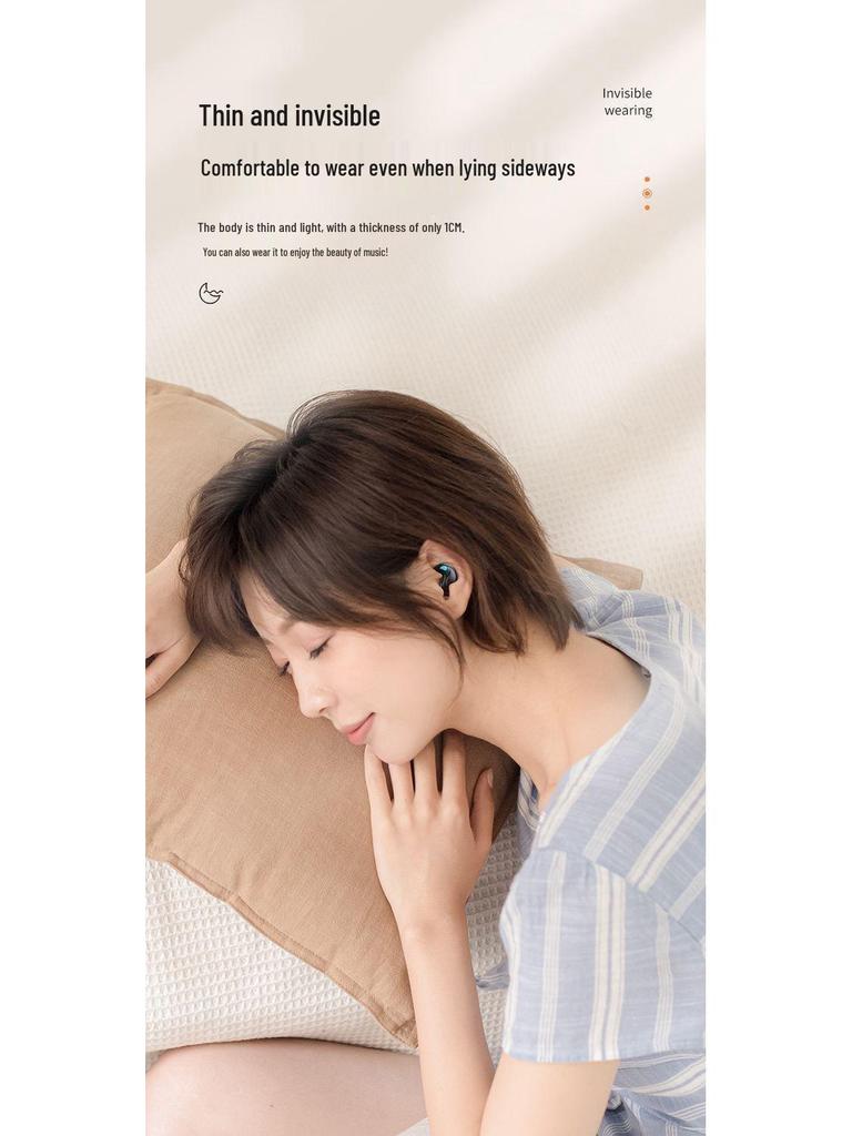 2025 Premium Bluetooth Wireless In-Ear Headphones, Long Battery Life, Ideal for Running, Unisex.