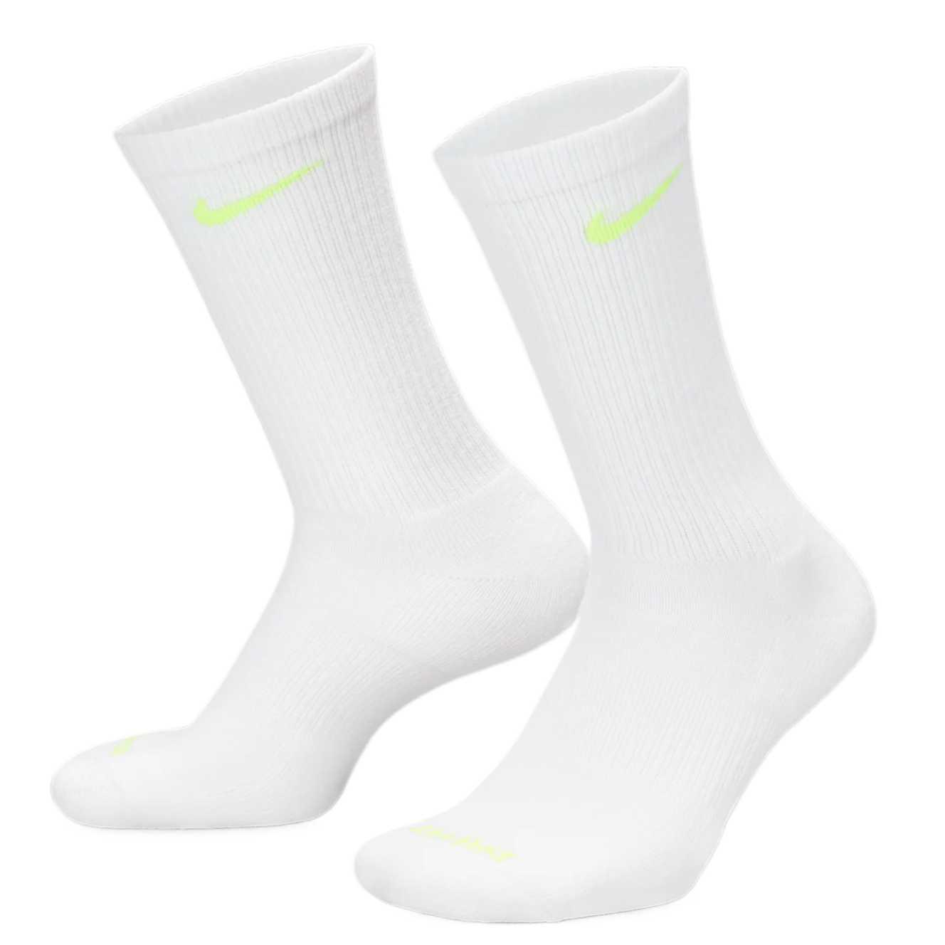 Nike Crew Socks Unisex 3 Pack Multicolor SX6888-938 L