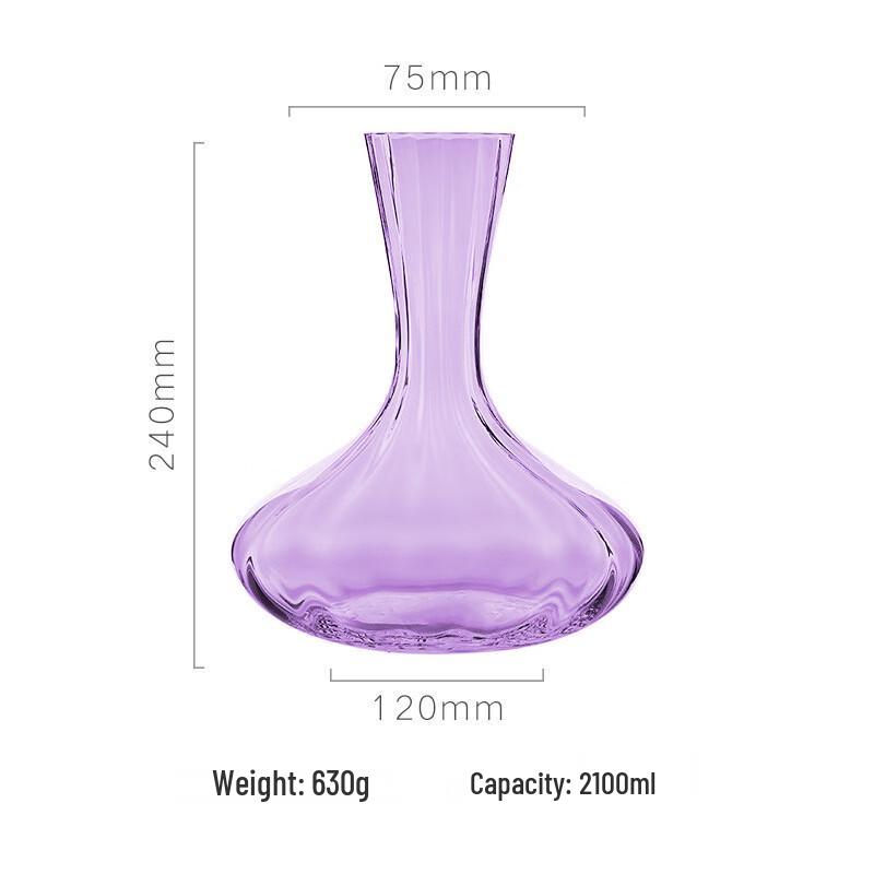 Nordic Style Crystal Glass Decanter