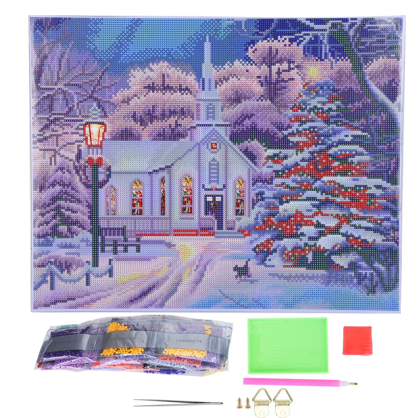 

Светодиодная подсветка Алмазная картина Вышивка крестом DIY Craft с рамкой для украшения стены LED5002