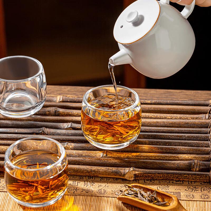 Shangqi Thickened Thumb Ring Glass Cups