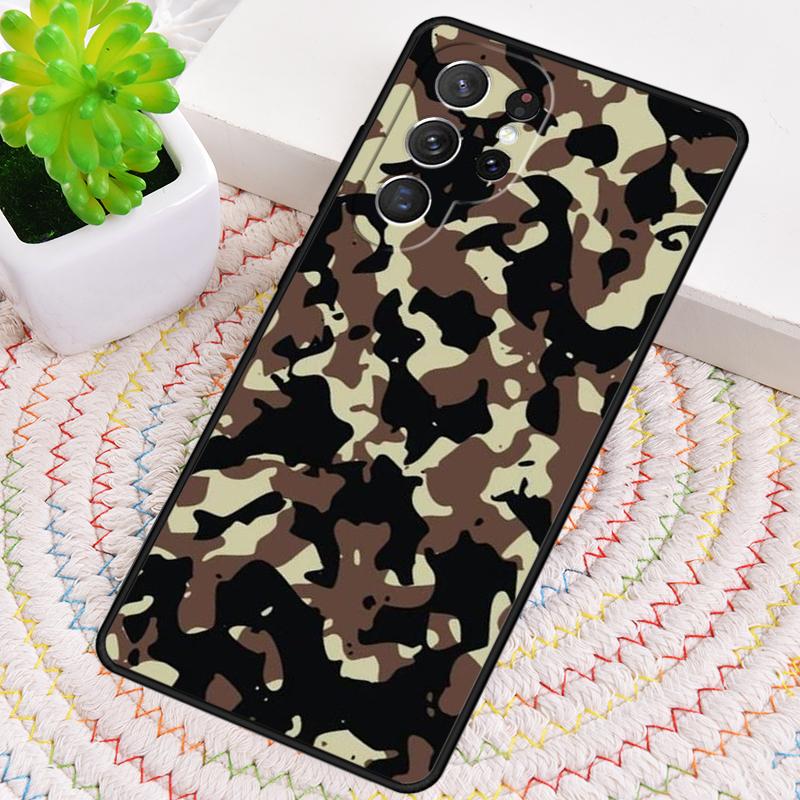 Camouflage pattern Phone Case for Samsung Galaxy note 10 pro S26 Ultra S23 S24 FE S25 S21 S22 PLUS shockproof Cove