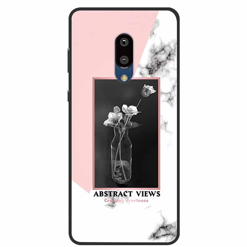 For Sharp Aquos Zero 2 Case Bumper Marble Silicone TPU Soft Phone Cover For Sharp Aquos Zero2 SH-Z20 SHV47 Case Cartoon Funda