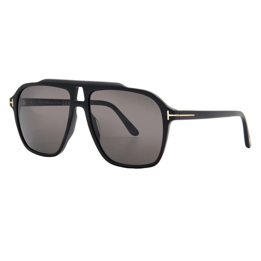 Tom Ford Autari Smoke Navigator Men S SunglaSSeS Ft1209 01a 56