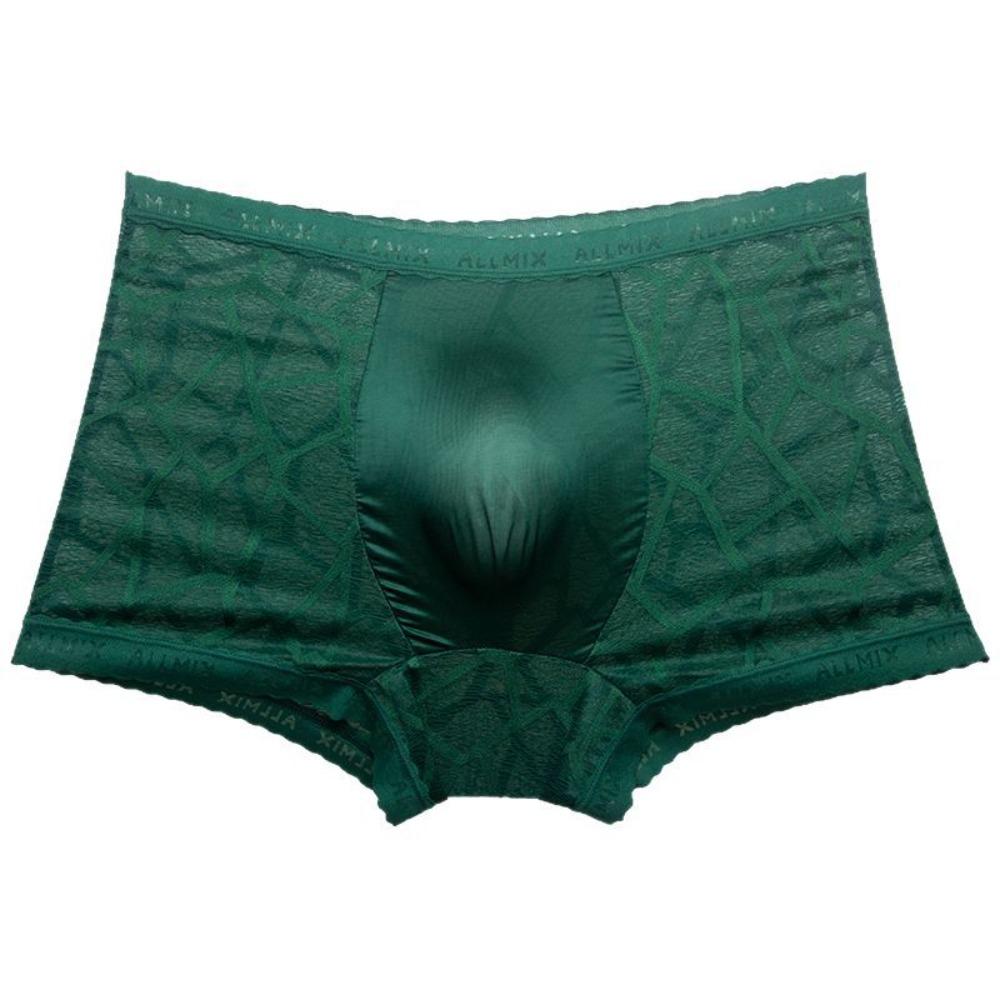 Low Waist Lace Shorts Boxers Underpants Underwear for Men Creative Men Boxer Briefs  Men