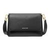 Nessa Logo Leather Shoulder Crossbody Bag Small Women Bags Black 30T5G8ZM1L-BLACK